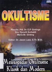 Image of Okultisme :mewaspadai okultisme klasik dan modern