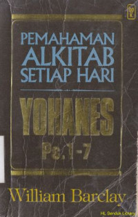 Image of Pemahaman alkitab setiap hari Injil Yohanes 1-7