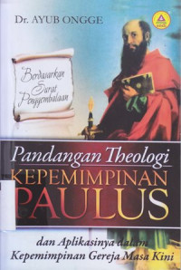 Image of Pandangan theology kepemimpinan Paulus