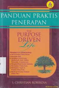 Image of Panduan praktis penerapan : The purpose driven life