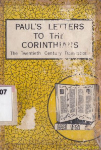 Image of Paul's letters to the corinthians : the twentieth century translation