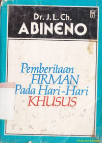 Image of Pemberitaan firman pada hari-hari khusus