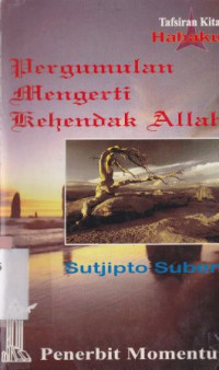 Image of Pergumulan mengerti kehendak Allah