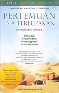 Image of Pertemuan yang Terlupakan