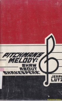 Image of Pitchmans Melody : Shaw about shakespear