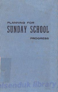 Image of Planning for sunday school progress
