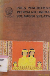 Image of Pola pemukiman pedesaan daerah sulawesi selatan