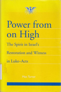 Image of Power from on high : the spirit in Israel's restoration and witness in Luke-Acts