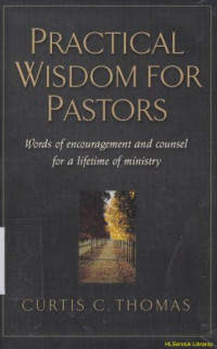 Image of Practical wisdom for pastors :words of encouragement and counsel for lifetime of ministry