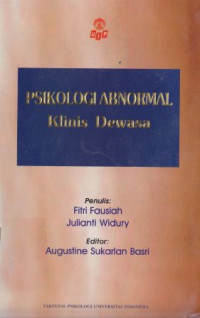 Image of Psikologi abnormal klinis dewasa