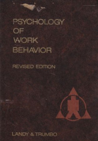 Image of Psychology of work behavior