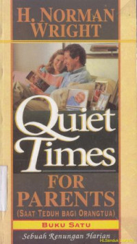 Image of Quiet times for parents : saat teduh bagi orangtua