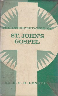 Image of The interpretation of st.John's Gospel
