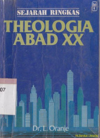 Image of Sejarah singkat theologia abad xx
