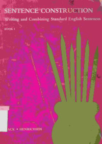 Image of Sentence construction : writing and combining standard english sentences