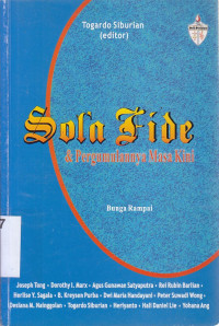 Image of Sola fide dan pergumulan masa kini