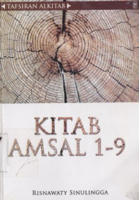 Image of Tafsiran Alkitab Kitab Amsal 1-9