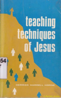 Image of Teaching techniques of Jesus