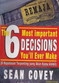 Image of 6 The most important decisions you'll ever make
