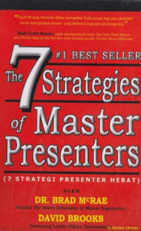 Image of The 7 strategi of master presenters