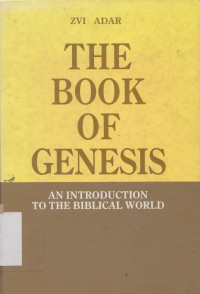 Image of The Book Of Genesis : An Introduction to The Biblical World