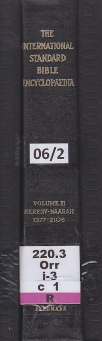 Image of The international standard bible encyclopedia 5 [Socket-Zuzim]