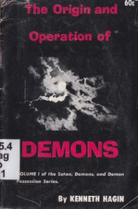 Image of The origin and operation of demons