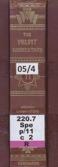 Image of The pulpit commentary Vol.1 : Genesis