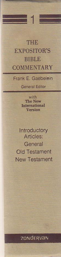 Image of The expositor's bible commentary volume I