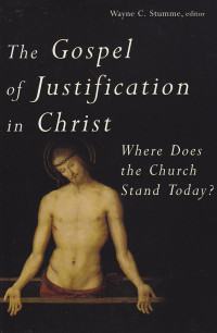 Image of The gospel of justification in christ : where does the church stand teology