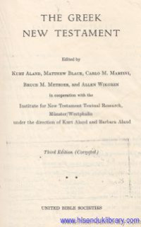 Image of The greek new testament dictionary