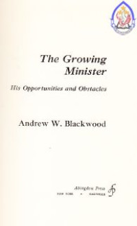 Image of The Growing minister