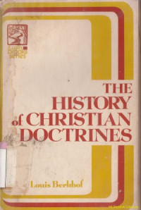 Image of The history of christian doctrines