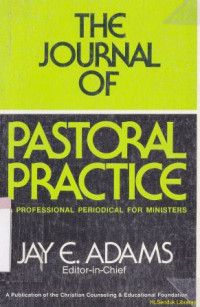 Image of The journal of pastoral practice
