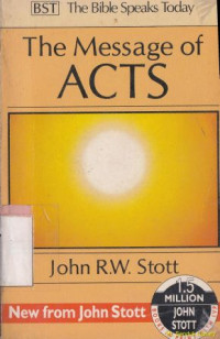 Image of The message of acts