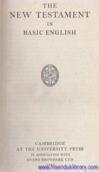 Image of The new testament in basic english