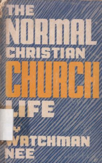 Image of The normal christian life