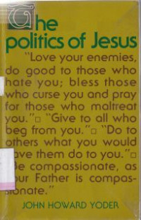 Image of The politics of Jesus