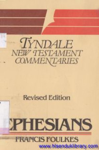 Image of Tyndale new testament commentaries the letter of Paul to the Ephesians revised edition