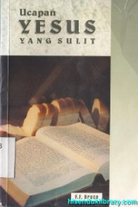 Image of Ucapan Yesus yang sulit ( Hard saying's of Jesus)