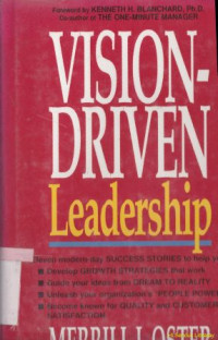 Image of Vision-driven leadership :a clear-sighted approach to growing your organization