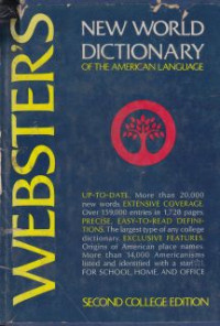 Image of Websters dictionary