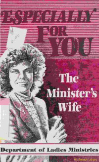 Image of Especially for you : the minister's wife