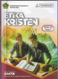 Image of Etika Kristen Kelas XII, Fase F (smtk)