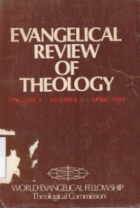 Image of Evangelical review of theology  vol.5