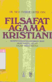 Image of Filsafat agama kristiani