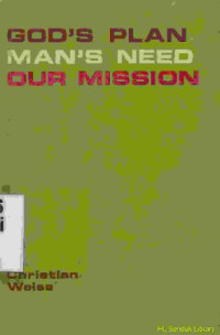 Image of God's plan mans need our mission