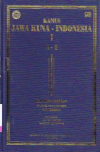 Image of Kamus Jawa kuna-Indonesia :bagian 1 (A-O)