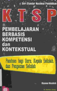 Image of KTSP pembelajaran berbasis kompeten dan kontekstual
