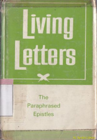 Image of Living letters : the paraphrase epistles